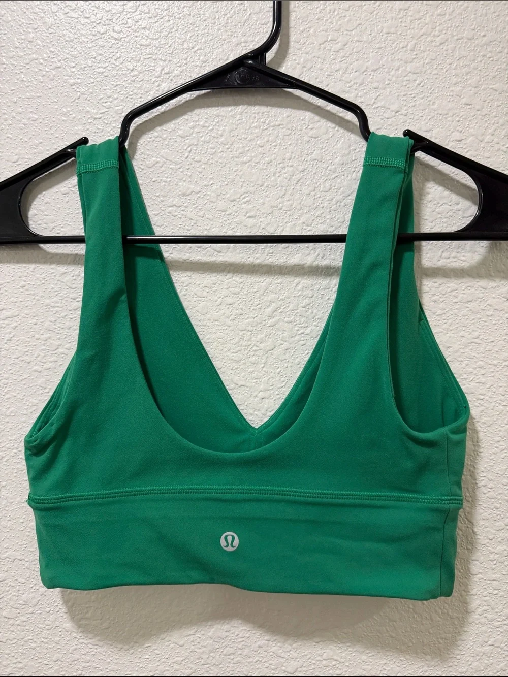 lululemon athletica Emerald Green V-Neck Sports Bralette